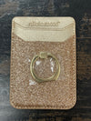 Glitter Bomb Ring Cling Card Holder