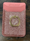 Glitter Bomb Ring Cling Card Holder