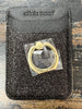 Glitter Bomb Ring Cling Card Holder