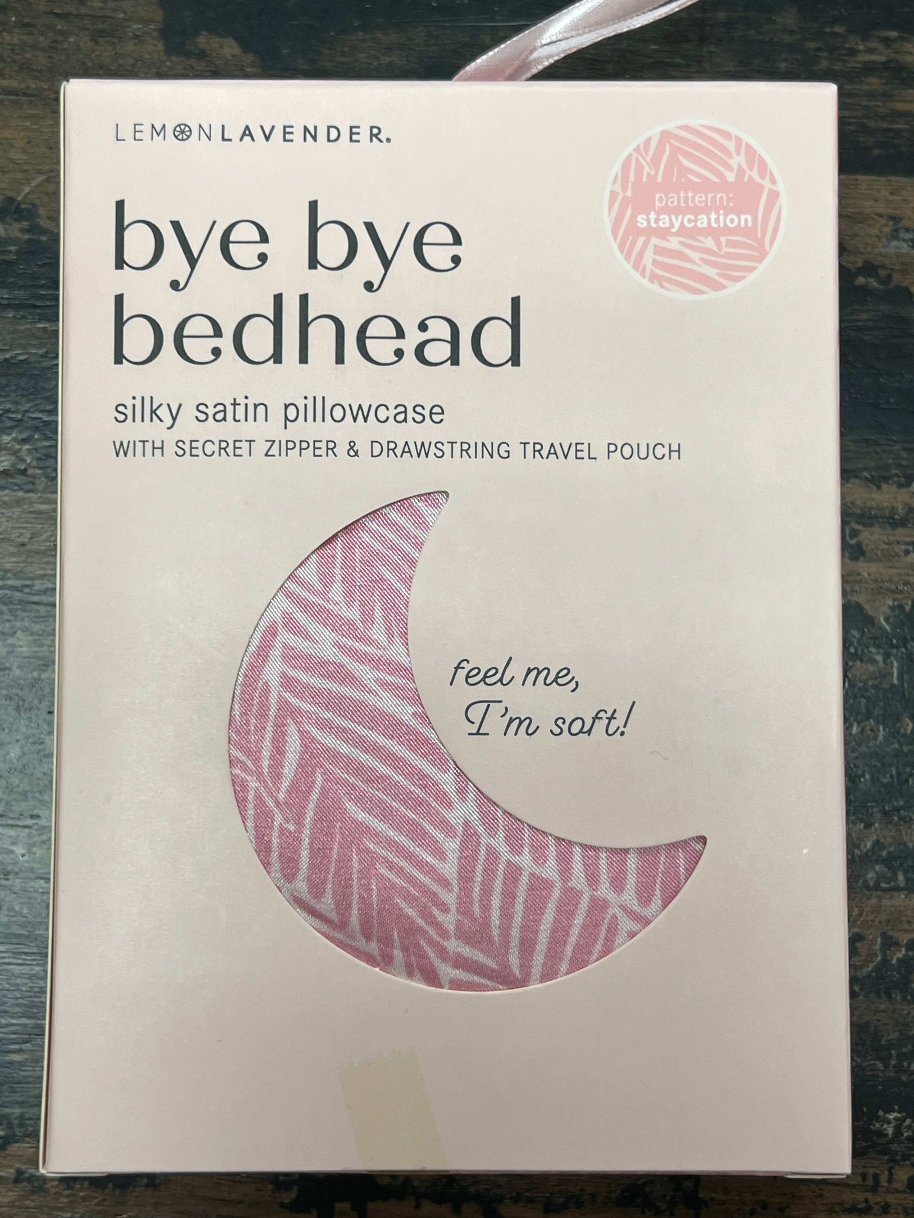 Lemon Lavender Bye Bye Bedhead Silky Satin Pillowcase 3 prints