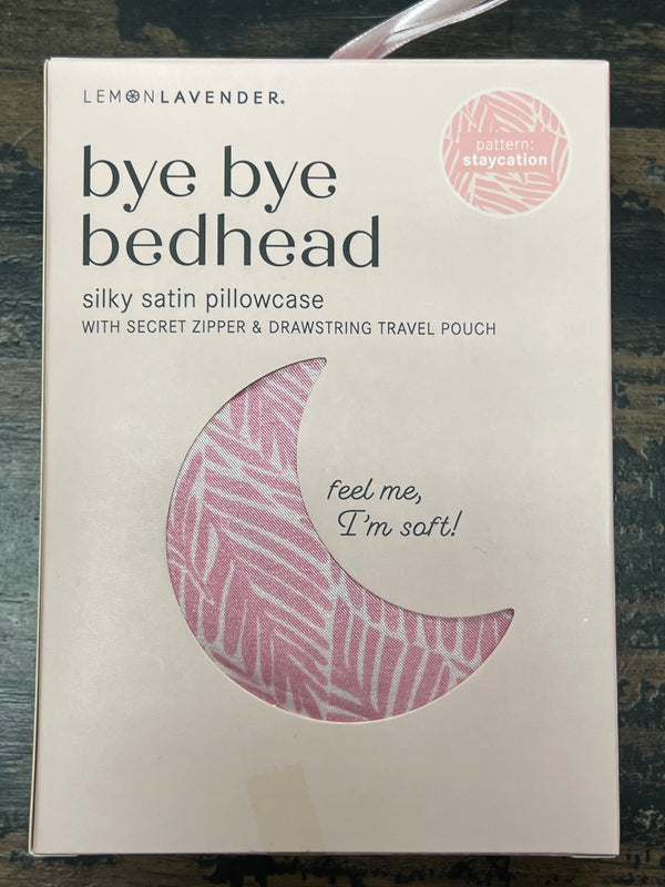 Lemon Lavender Bye Bye Bedhead Silky Satin Pillowcase - 3 prints