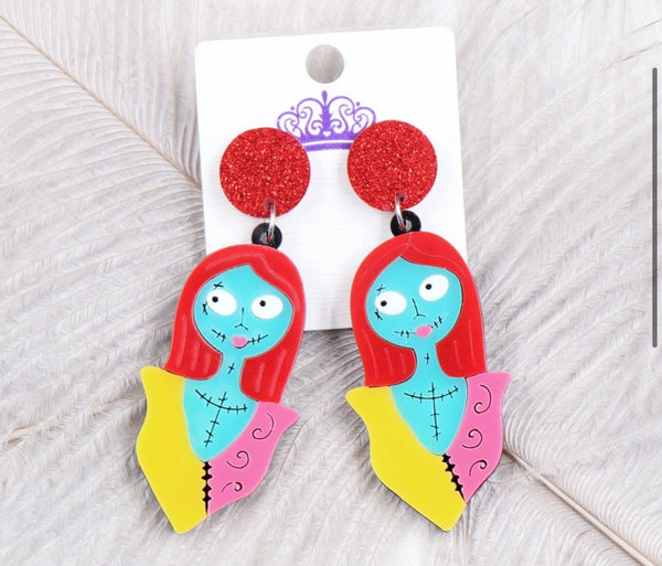 NEW Halloween Sally Earrings