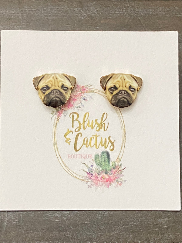 Dog Earrings