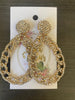 Bling Statement  Drop Earring
