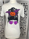 Halloween High Bun Graphic Tee