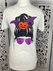 Halloween High Bun Graphic Tee