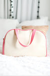 Wifey Duffle Bag - Cream color