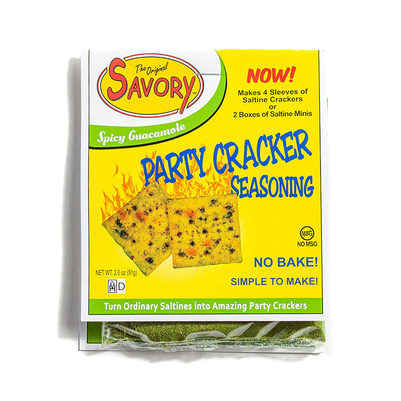 NEW Spicy Guacamole Seasoning - Saltine Party Cracker Seasoning
