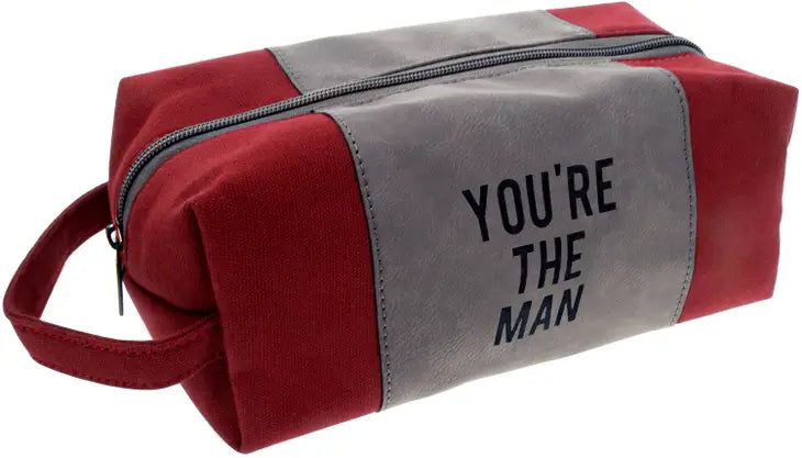 You're the Man - Canvas Toiletry Bag