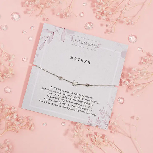 Mother Silver Bracelet | Mothers Day Bracelet