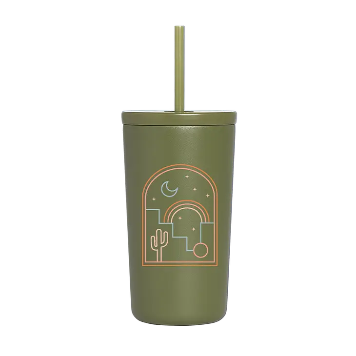 Olive Stainless Drinkware - Cold Cup Olive