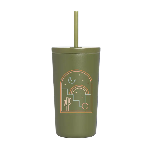 Olive Stainless Drinkware - Cold Cup Olive