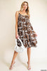 NEW Leaf Print Flowy Dress