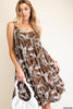 NEW Leaf Print Flowy Dress