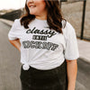 SALE Classy Until Kickoff Graphic Tshirt