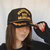 Support Day Drinking Trucker Hat- Captain Hat
