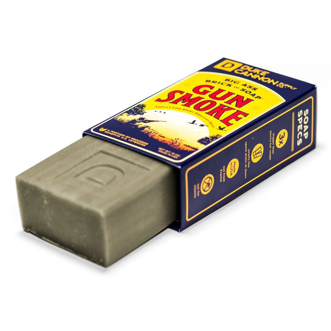Duke Cannon Big Ass Brick of Soap - Gun Smoke