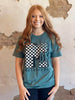 Checkered Print Motherhood