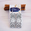 Volleyball Mom Letter Dangles - Sports Team Spirit Earrings -