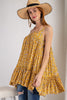 Boho Ruffle Gauze Top