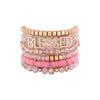 NEW Blessed Charm Beaded Stretch Bracelet - 3 Colors