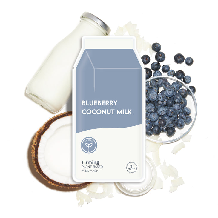 NEW Blueberry Coconut Milk Firming Plant-Based Milk Mask