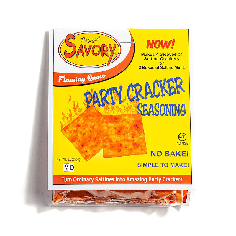 Flaming Queso Seasoning - Saltine Party Cracker Seasoning
