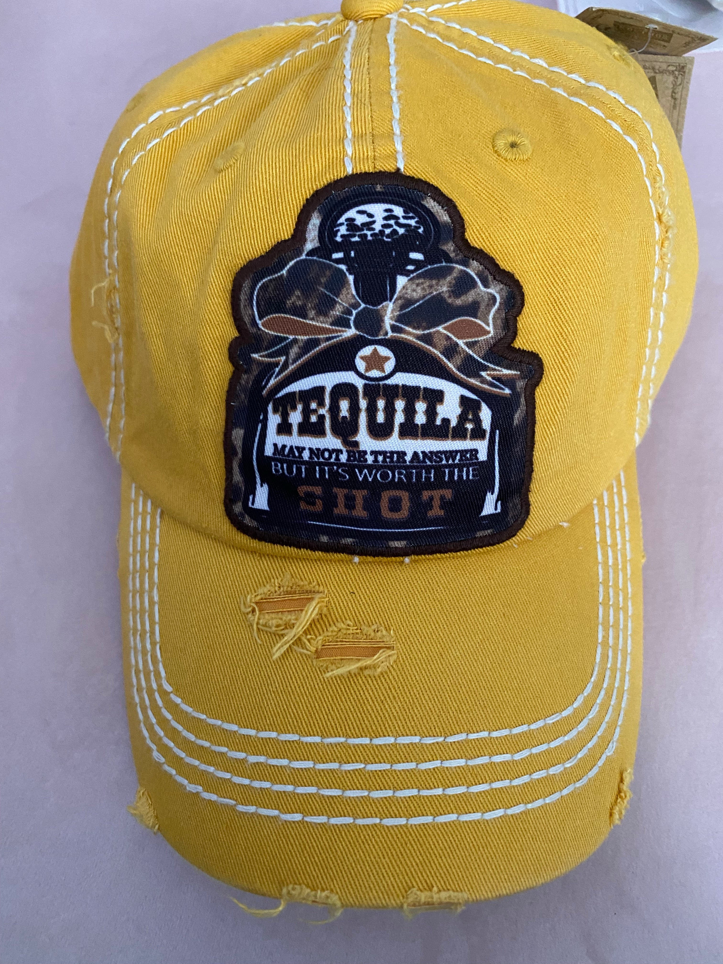 NEW Tequila Shot Baseball Hat