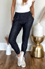 Pebble Leather Joggers