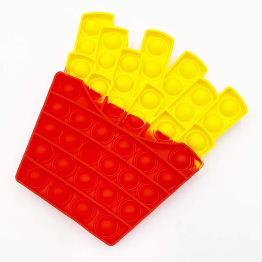 SALE French Fry Pop It Toy - Blush & Cactus