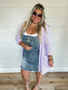 SPRING SUMMER Lola Waffle Cardi - Curvy OS