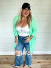 SPRING SUMMER Lola Waffle Cardi - Curvy OS