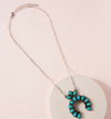 NEW Western Round Stone Pendent Necklace