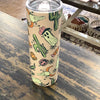 Halloween Cactus ghost tumbler