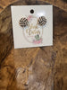 Volleyball Stud Earrings
