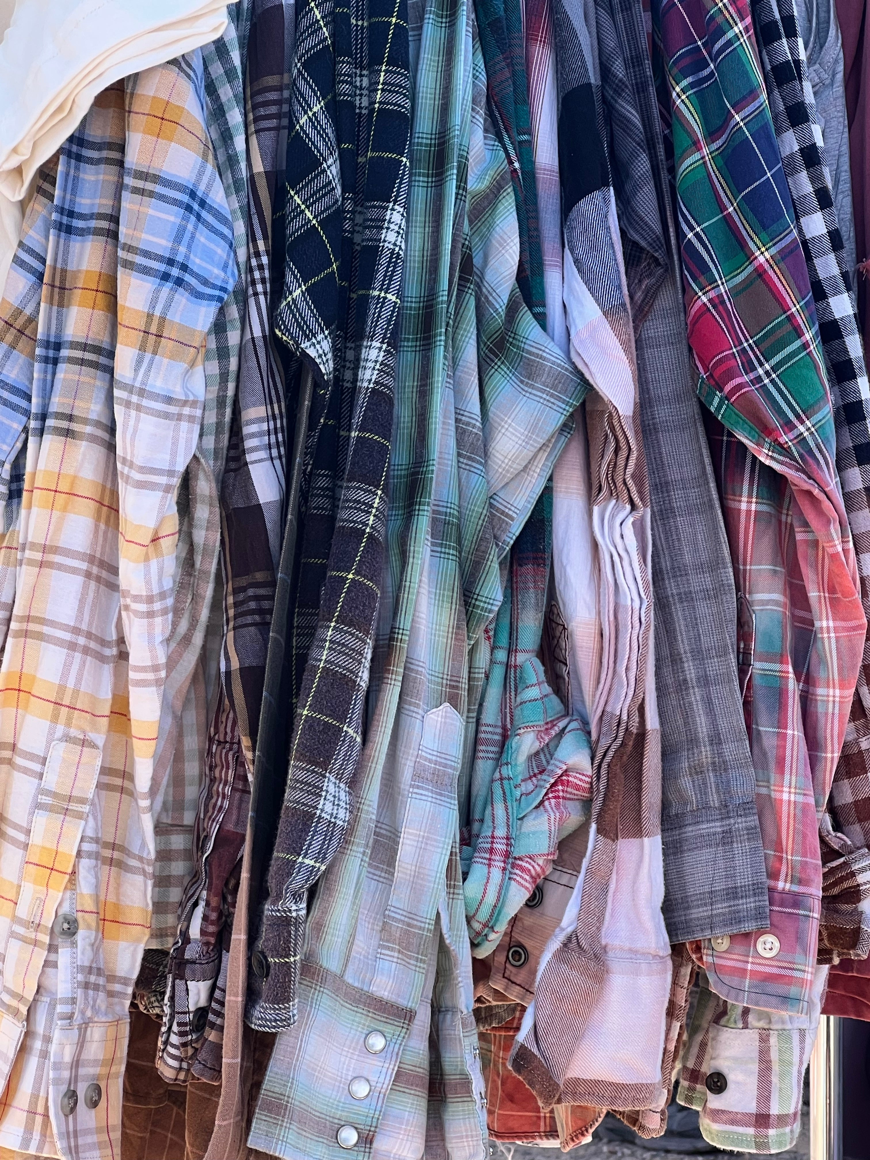 Flannel Bleached Shirt